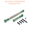 22-MN-MODEL-MN99-MN99S-Upgrades-Parts-Steering-and-Servo-Connect-Rods-Green