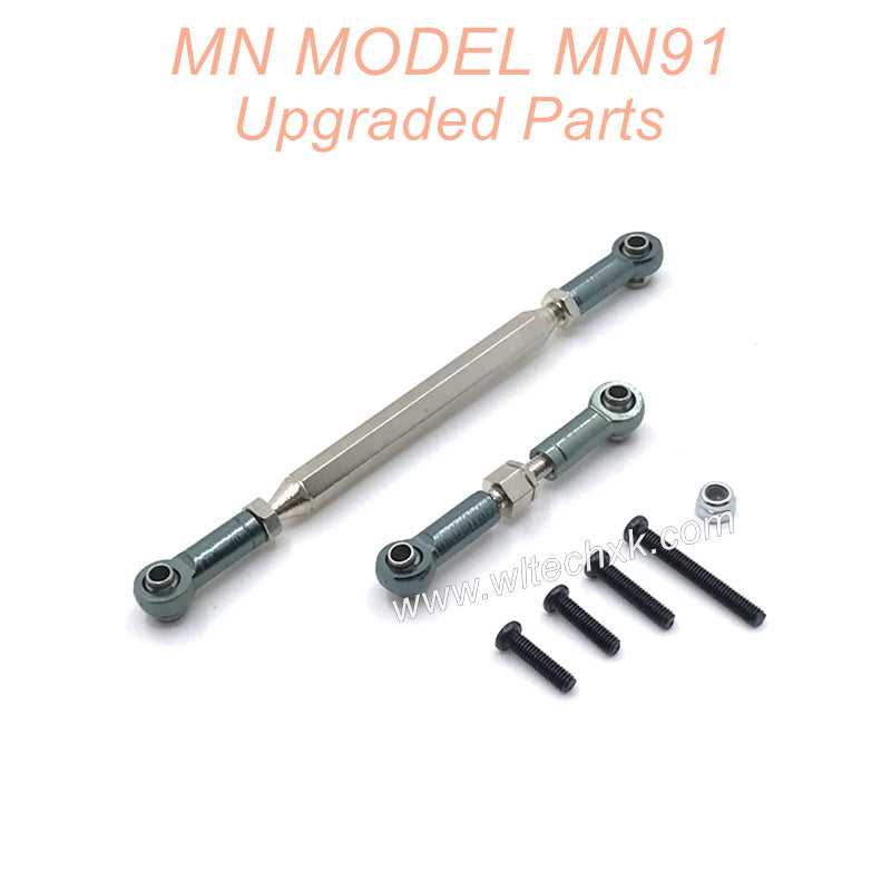 22-MNMODEL-MN91-rc-car-Upgrades-Parts-Steering-and-Servo-Connect-Rods-Titanium