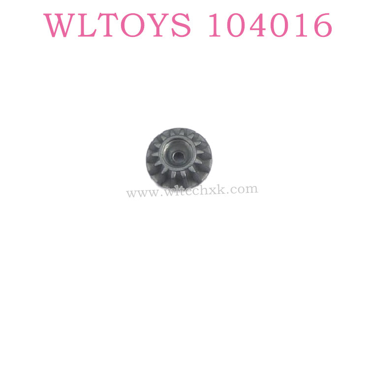 WLTOYS 104016 RC Car Original Parts 2228 Zinc Alloy Drive Bevel Gear