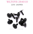 WLTOYS 284010 Original part 2250 Cross round head self tapping screws 2X6PWB W7