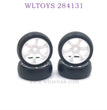 WLTOYS 284131 1/28 RC Car Upgrade Parts Drift Wheel and Drift Tire