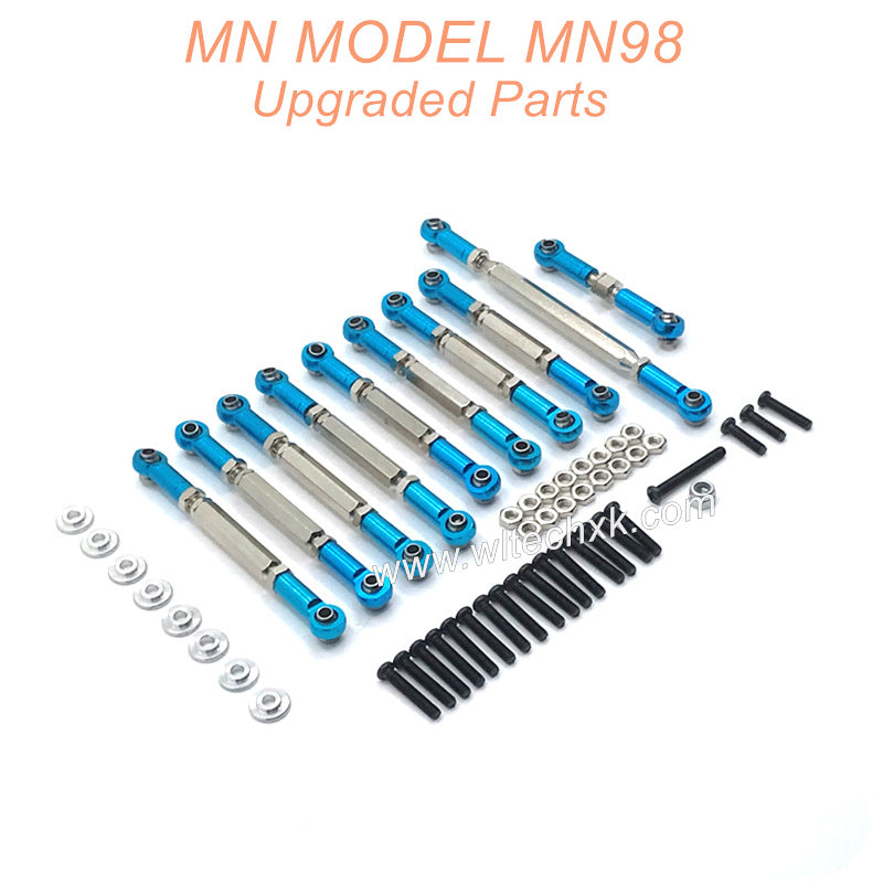 23-MN-MODEL-MN-MODEL-MN98-D98-Upgrades-Parts-Connect-Rods-Blue