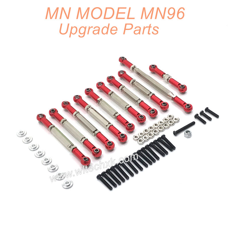 23-MN-MODEL-MN96-Upgrades-Parts-Connect-Rods-Red