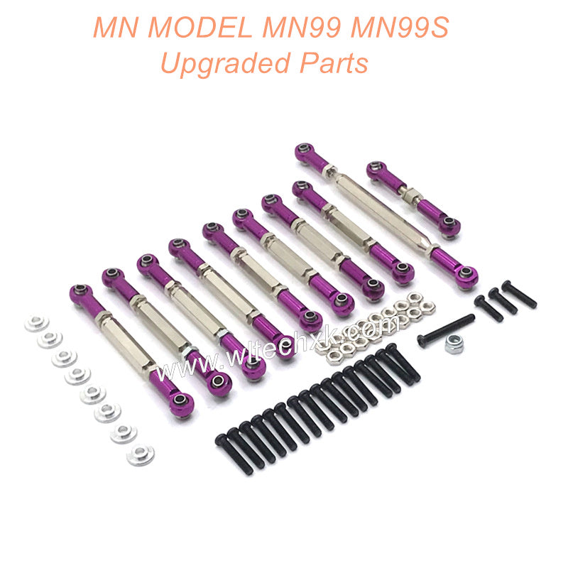 23-MN-MODEL-MN99-MN99S-Upgrades-Parts-Connect-Rods-Purple