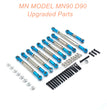 23-MNMODEL-MN90-D90-rc-car-Upgrades-Parts-Connect-Rods-Blue