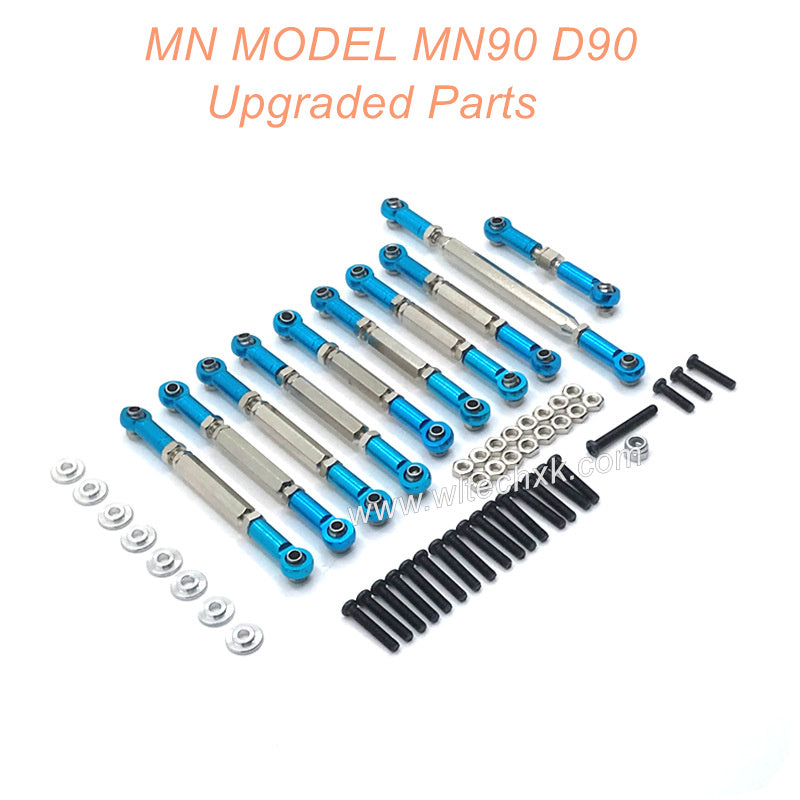 23-MNMODEL-MN90-D90-rc-car-Upgrades-Parts-Connect-Rods-Blue