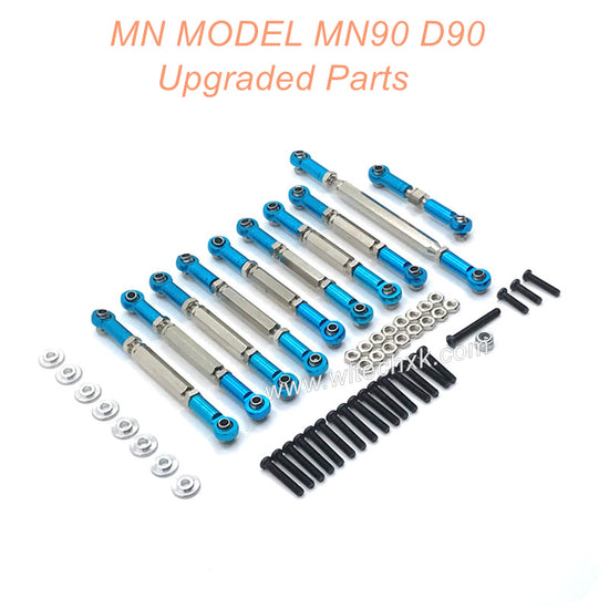 23-MNMODEL-MN90-D90-rc-car-Upgrades-Parts-Connect-Rods-Blue