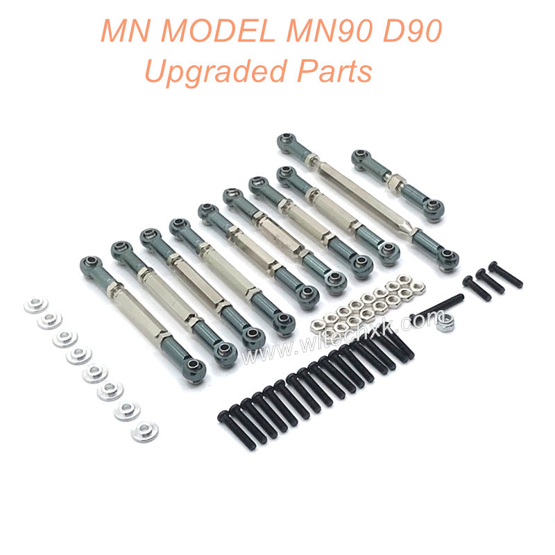 23-MNMODEL-MN90-D90-rc-car-Upgrades-Parts-Connect-Rods-Titanium