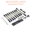 23-MNMODEL-MN91-rc-car-Upgrades-Parts-Connect-Rods-Black