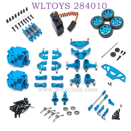 Upgrade parts of WLTOYS 284010 RC Car Upgrade Parts List blue