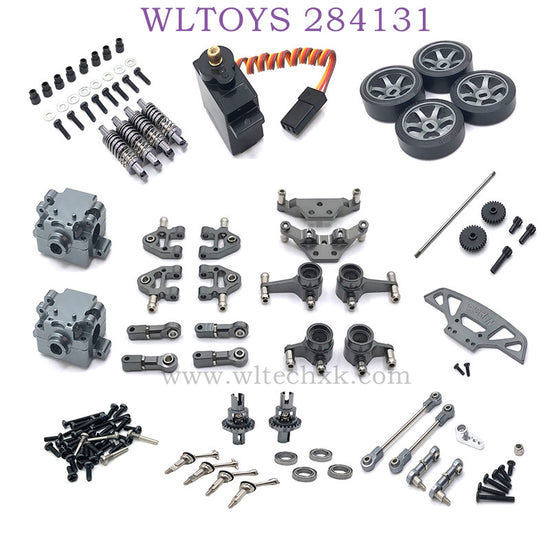 WLTOYS 284131 1/28 RC Car Upgrade Parts List gray