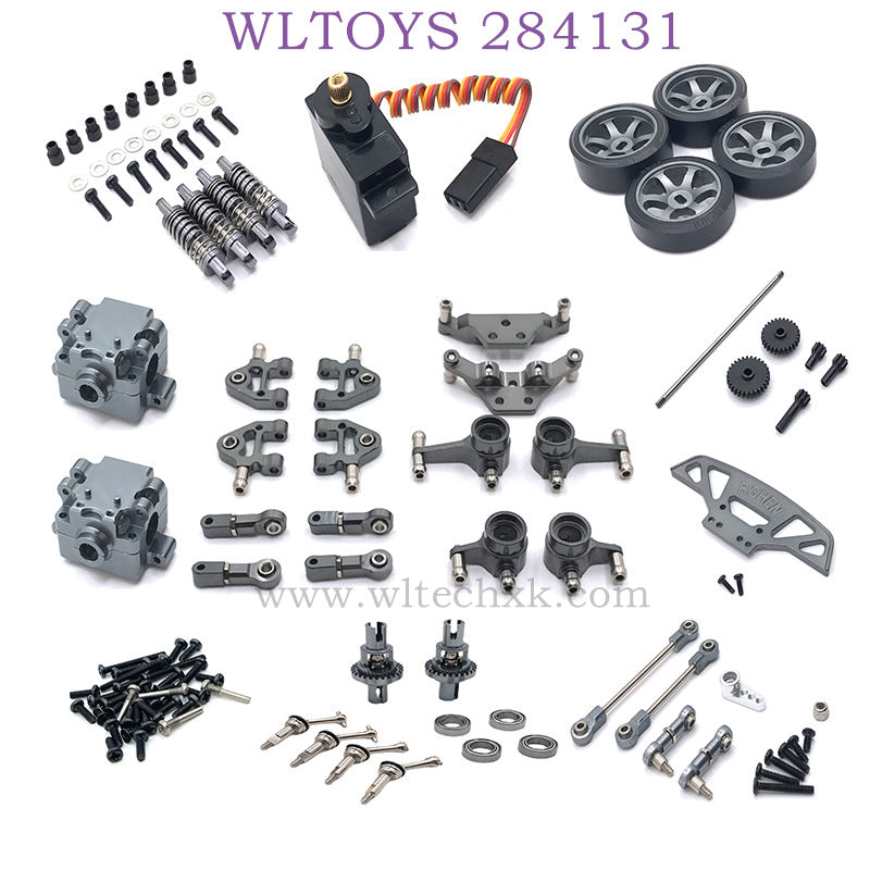 WLTOYS 284131 1/28 RC Car Upgrade Parts List gray