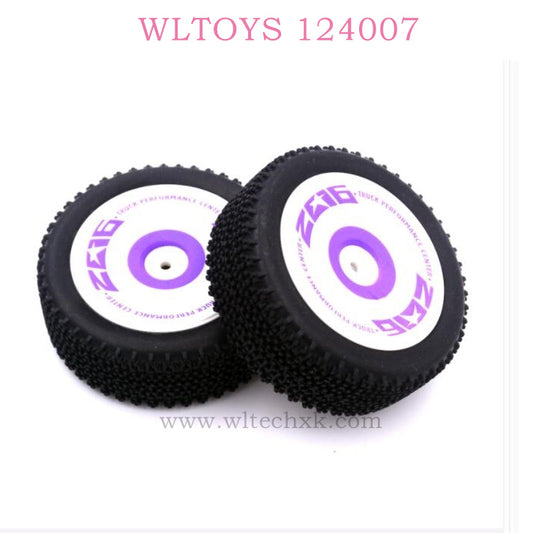 WLTOYS 124007 RC Car Original part 2485 Front Wheels