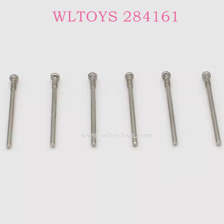 WLTOYS 284161 1/28 RC Car Original parts 2560 Cross round head half tooth screw set