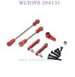 WLTOYS 284131 1/28 RC Car Upgrade Parts Connect Rod Servo Rod red