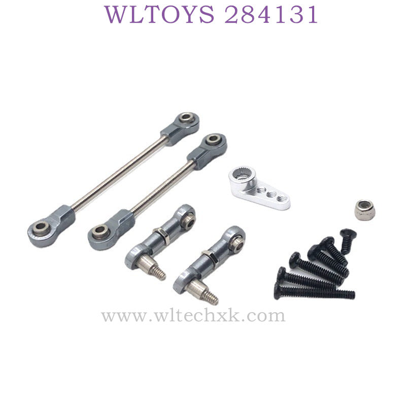 WLTOYS 284131 1/28 RC Car Upgrade Parts Connect Rod Servo Rod titanium