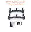 27-MNMODEL-MN91-rc-car-Upgrades-Parts-Metal-Connect-Rod-Seat-Black