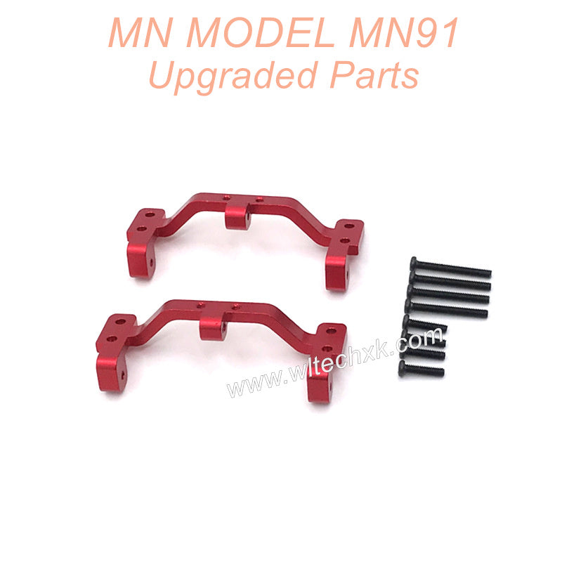 27-MNMODEL-MN91-rc-car-Upgrades-Parts-Metal-Connect-Rod-Seat-Red-1