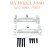 27-MNMODEL-MN91-rc-car-Upgrades-Parts-Metal-Connect-Rod-Seat-Silver-1