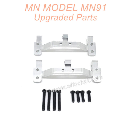 27-MNMODEL-MN91-rc-car-Upgrades-Parts-Metal-Connect-Rod-Seat-Silver-1