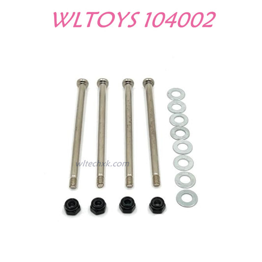 WLTOYS 104002 Long screw for Swing Arm Upgrade 1/10 brushless 4WD Brushless 60km/h RC Car