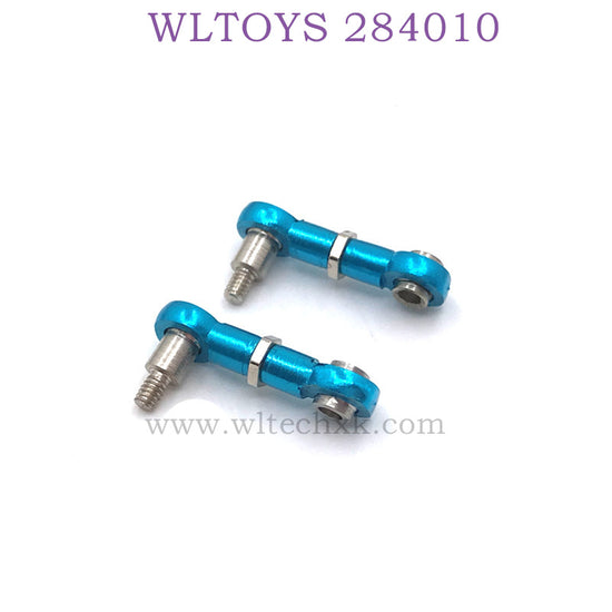 Upgrade parts of WLTOYS 284010 RC Car Servo Rod blue