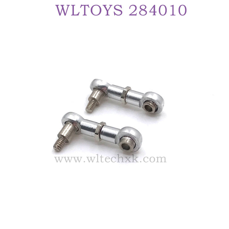 Upgrade parts of WLTOYS 284010 RC Car Servo Rod silver