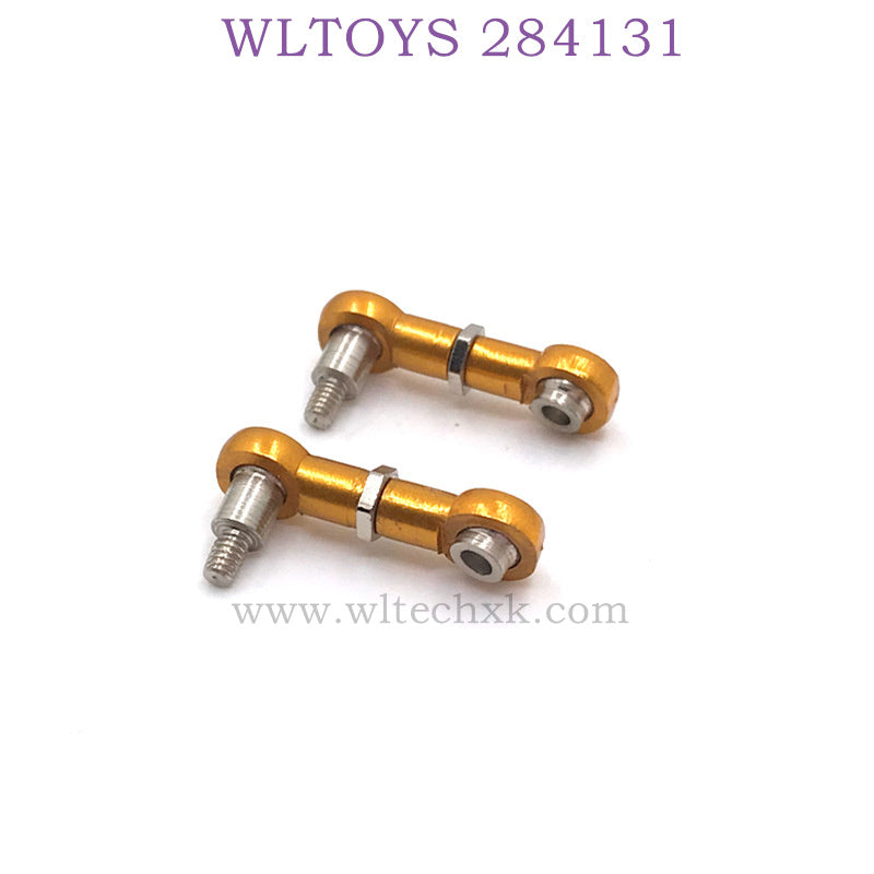 WLTOYS 284131 1/28 RC Car Upgrade Parts Servo Rod gold