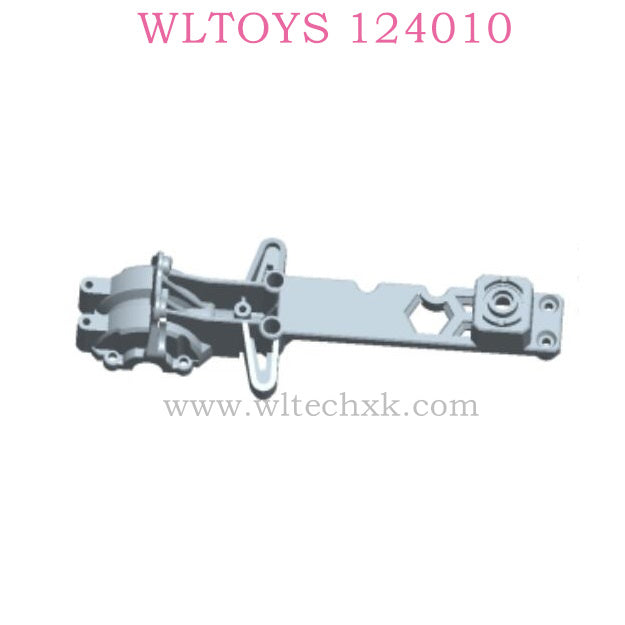 Original WLTOYS 124010 RC Car part 2703 Front Gearbox Cover Kit