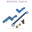 WLTOYS 124010 1/12 RC Car Upgrade part Steering Connect Kit blue