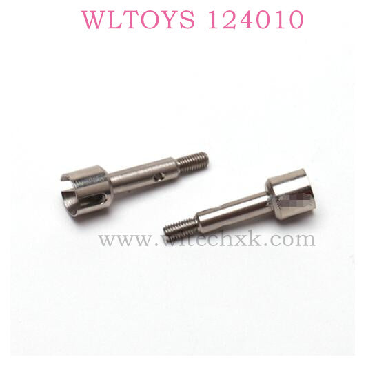 Original WLTOYS 124010 RC Car part 2724 Rear Wheel Axle