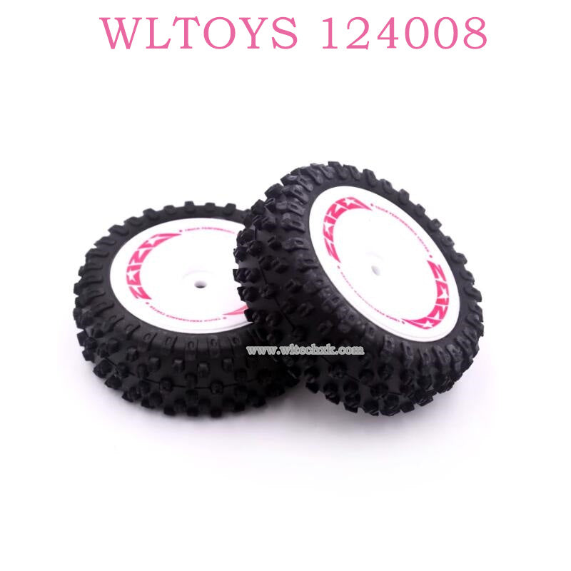 Original part of WLTOYS 124008 RC Car 2726 Front Wheel kit