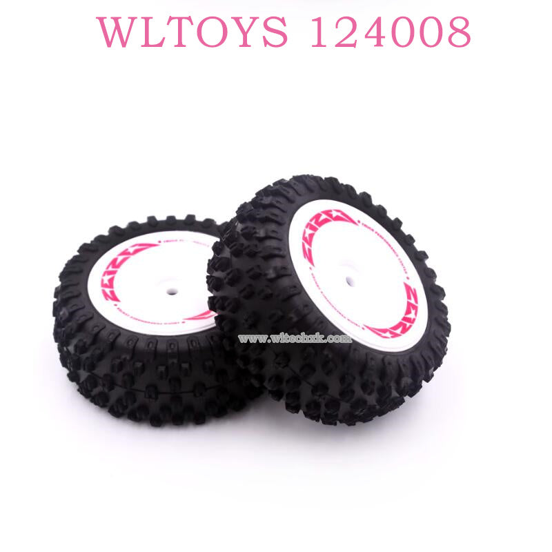 Original part of WLTOYS 124008 RC Car 2727 Rear Wheel Assembly