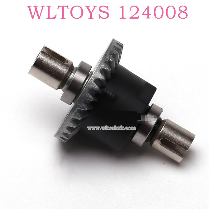 Original part of WLTOYS 124008 RC Car 2728 Differential Assembly