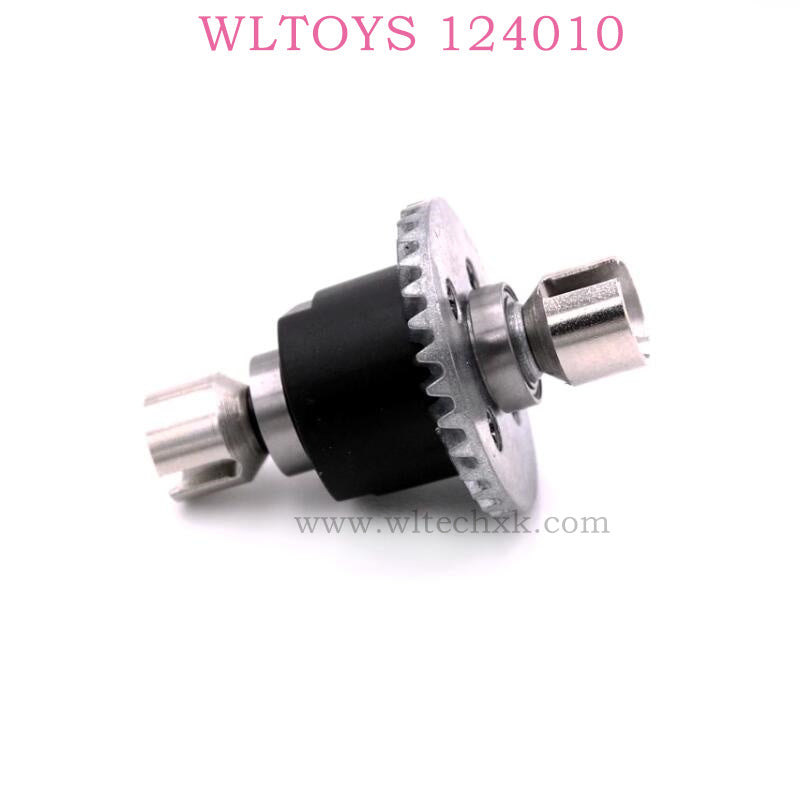 Original WLTOYS 124010 RC Car part 2728 Differential Assembly