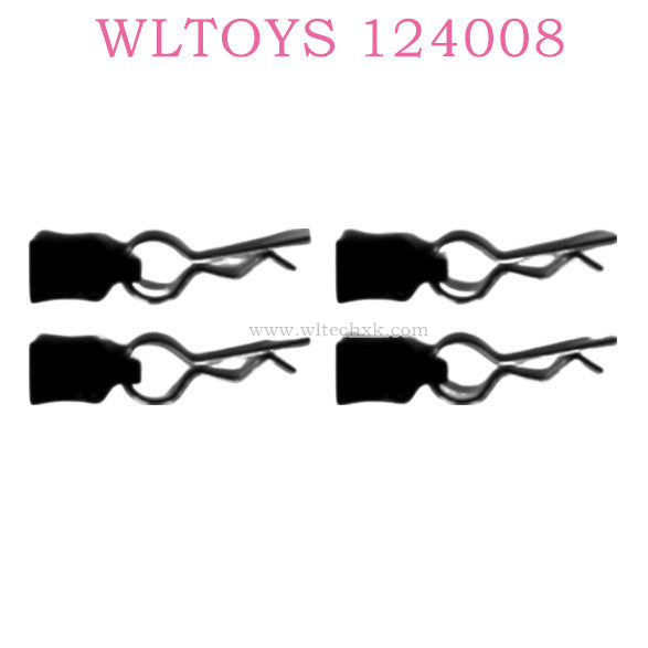 Original part of WLTOYS 124008 RC Car 2774 R shape Pins