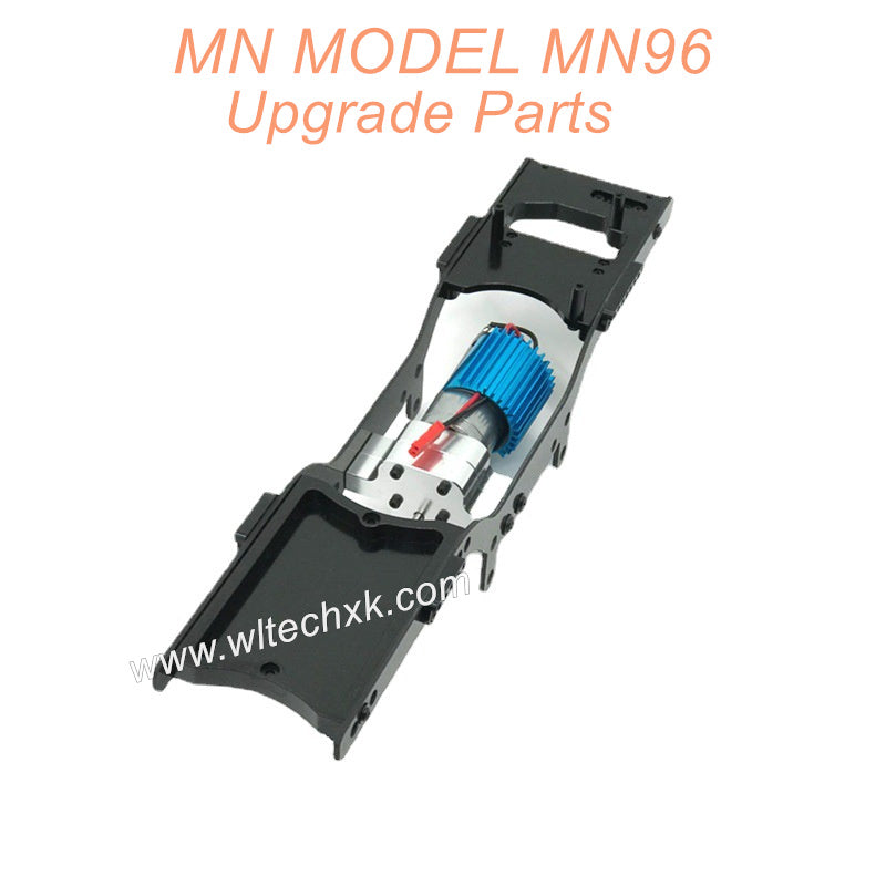 28-MN-MODEL-MN96-Upgrades-Parts-Metal-Body-Frame-with-Motor-Black