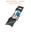 28-MN-MODEL-MN98-D98-Upgrades-Parts-Metal-Body-Frame-with-Motor-Black