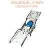 28-MN-MODEL-MN98-D98-Upgrades-Parts-Metal-Body-Frame-with-Motor-Silver