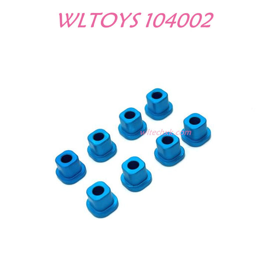 WLTOYS 104002 Cap for Front and Rear Shaft Upgrade 1/10 brushless 4WD Brushless 60km/h RC Car blue