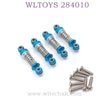 Upgrade parts of WLTOYS 284010 RC Car Metal Shock Absorber blue