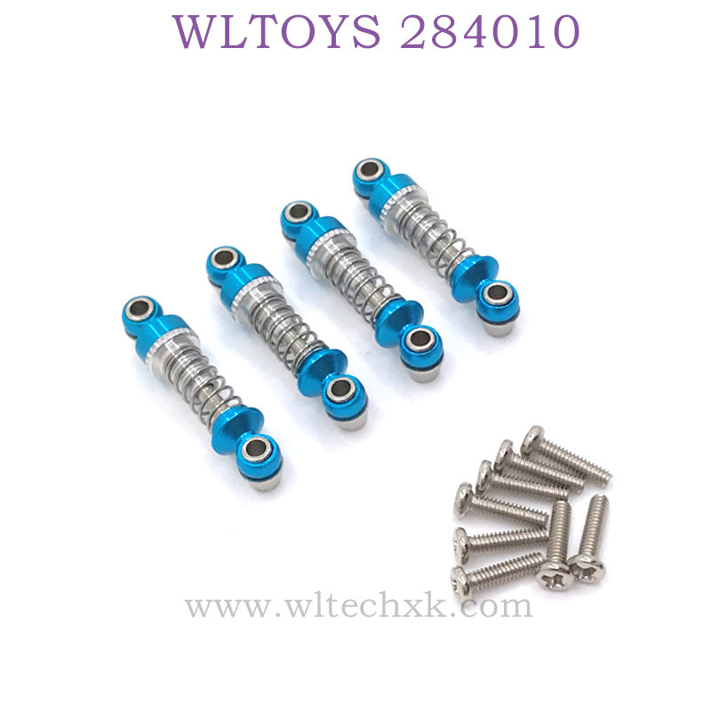 Upgrade parts of WLTOYS 284010 RC Car Metal Shock Absorber blue