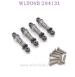 WLTOYS 284131 1/28 RC Car Upgrade Parts Metal Shock Absorber ttitanium