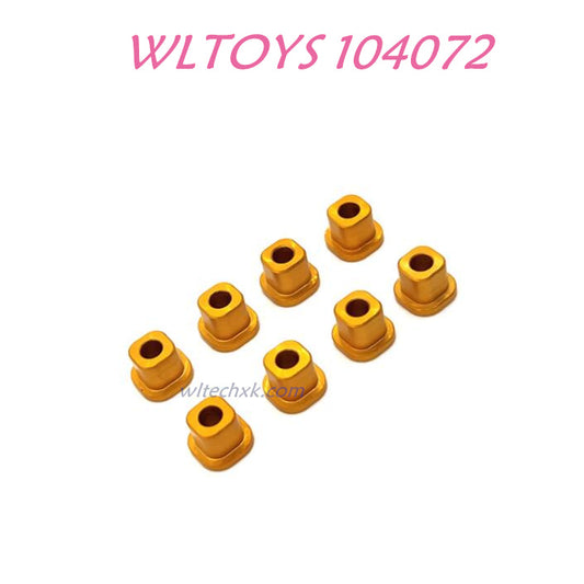 Upgrade part of WLTOYS 104072 Cap for Front and Rear Shaft 1/10 4WD 2.4Ghz 60km/h RC Car RTR gold