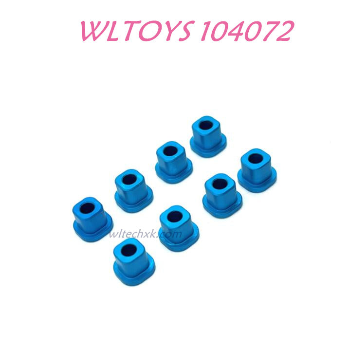Upgrade part of WLTOYS 104072 Cap for Front and Rear Shaft 1/10 4WD 2.4Ghz 60km/h RC Car RTR blue