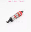 Original WLTOYS 124010 RC Car part 2842 2843 REAR Shock