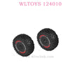 Original WLTOYS 124010 RC Car part 2844 2845 Rear Wheel