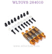 WLTOYS 284010 RC Car Upgrade Parts Metal Shock Absorber gold