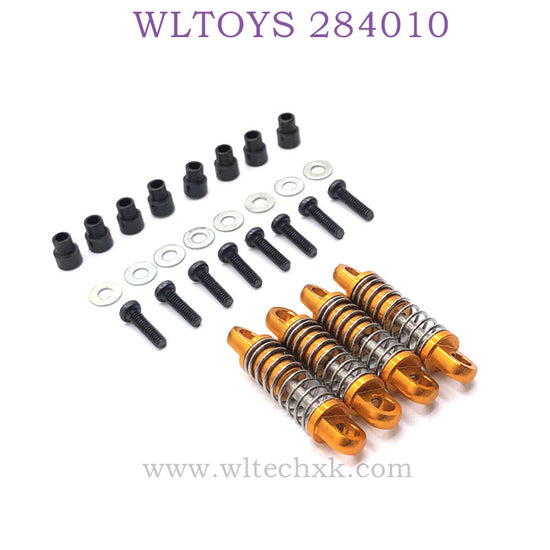 WLTOYS 284010 RC Car Upgrade Parts Metal Shock Absorber gold