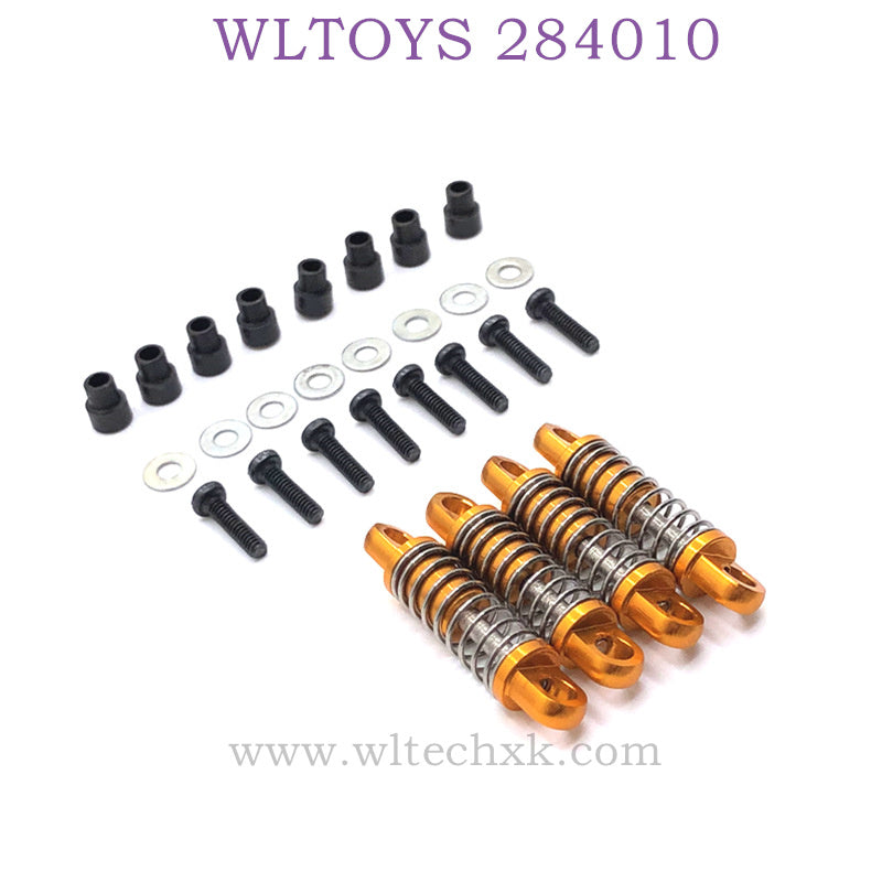 WLTOYS 284010 RC Car Upgrade Parts Metal Shock Absorber gold